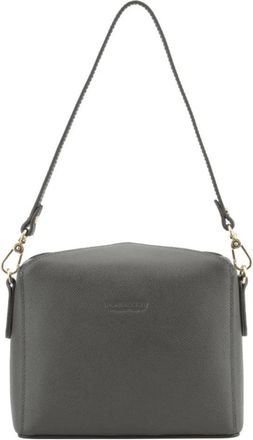 Pourchet Cassetta Schoudertas - Dames - Schoudertassen - Grijs - ONE Size - Leer - Tassen