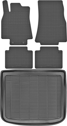 OEM Juego De Alfombrillas De Goma Para Coche Y Maletero Para Mercedes Clase B I W245 (2005-2011)