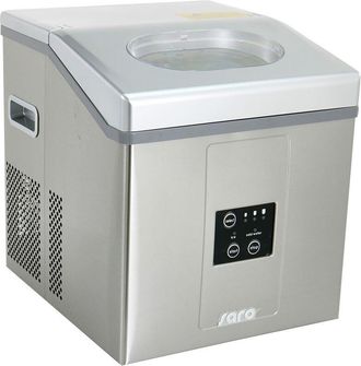 None Saro EB 15 Macchina per cubetti di ghiaccio/15 kg/24 h/230 V/1 Ph/0,16 kW/3 dimensioni di cubetti di ghiaccio selezionabili/raffreddamento ad aria