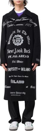 Msgm Hombre, Abrigos, Negro, Talla: M