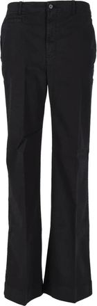 Ralph Lauren Wide Broeken - Dames - Wijde Broeken - Zwart - XS - Broeken