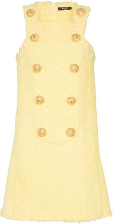 Balmain Mujer, Vestidos, Amarillo, Talla: M