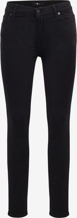 7 For All Mankind Hoch sitzende Stretch-Jeans Super Skinny