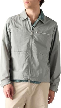 Moose Knuckles Topflight Water Repellent Shirt Jacket in Dusty Jade at Nordstrom, Size Xx-Large