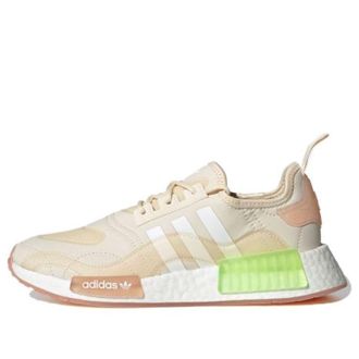 adidas (WMNS) adidas NMD_R1 Wonder White Signal Green GZ9281