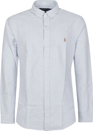 Polo Ralph Lauren Vertical Stripe Button-Down Long-Sleeve Cotton Casual Shirt