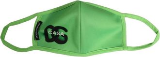 Dolce & Gabbana Mascarilla con Logo Casa - Accessories - Hombre - Verde - ONE SIZE