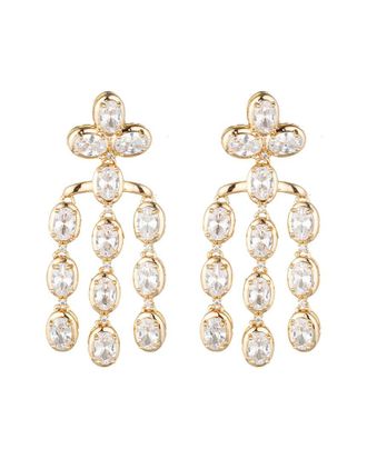 Eyecandy LA Eye Candy La Cz Emily Sparkle Dangle Earrings