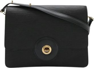 Louis Vuitton Pre-owned Vintage Cross Body Bag - Dames - Vintage Schoudertas - Zwart - ONE Size - Leer - Vintage