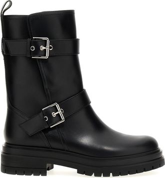 Gianvito Rossi Black Thiago Ankle Boots