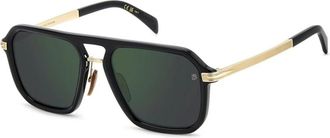 Eyewear by David Beckham unisex, Accessoires, Geel, Maat: 56 MM