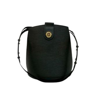 Louis Vuitton Pre-owned Bucket Bags, female, Black, Size: ONE SIZE Pre-owned Cluny Epi Shoulder Bag