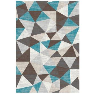 OEM Alfombra Decora Azul Dis.002 160x230 Cm