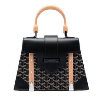 Goyard Pre-owned Saigon PM - Dames - Pre-owned - Zwart - Maat: ONE Size Leer