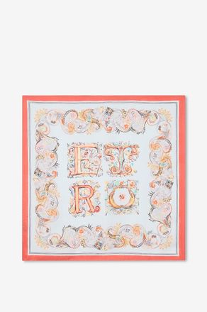 Etro Quadratisches Seidentuch mit Print Turandot