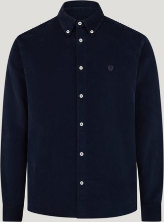 Belstaff Camisa Street Para Hombre Cotton Corduroy Tinta Oscura 3xl