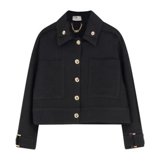 Elisabetta Franchi Donna, Giacche, Nero, XS, new