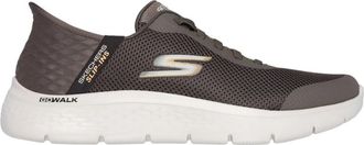 Skechers Go Walk Flex Hands Up - Heren - Outdoorschoenen - Bruin - 44 EU - Fitness