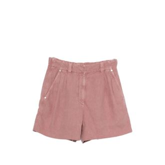 Brunello Cucinelli Garment-dyed Pleated Shorts