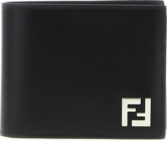 Fendi Bifold Portafogli Nero-Uomo