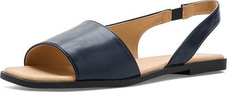 Journee Collection Brinsley Womens Sandals Navy : 9.5 M, Faux Leather
