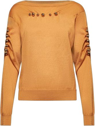 Silvian Heach Donna, Maglie, Marrone, XS, new