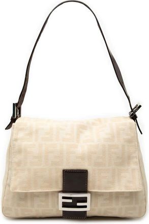Fendi Pre-owned Fendi Zucca Canvas Mamma Forever Ladies G10QY3JZ2N7NQ4YC