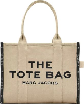 Marc Jacobs Jacquard Grote Shopper - Dames - Shoppers - Beige - ONE Size - Tassen