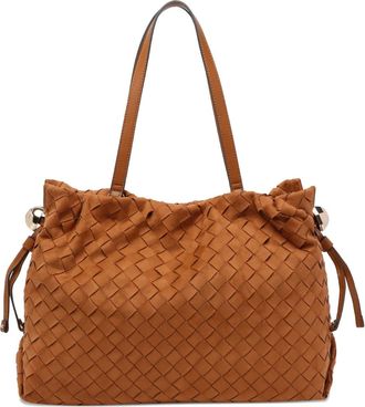 Liu Jo Borsa tote con motivo intrecciato - Marrone