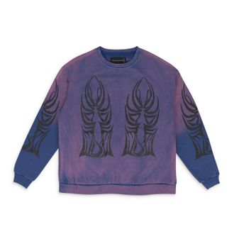 Who Decides War by Ev Bravado GRAY WINGED LOGO HOODIE
