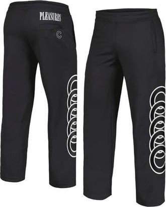 Pleasures Mens PLEASURES Black Chicago Cubs Pitcher Track Pants at Nordstrom, Size Xx-Large