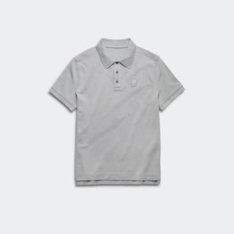 Canada Goose Beckley Polo Tonal Disc (Men, Stratus Grey, XL)