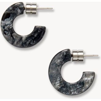 Machete Jewelry Muse Hoops in Obsidian at Nordstrom