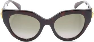Gucci Occhiali da sole cat-eye - Marrone