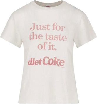Re/Done Classic Tee Diet Coke - Tops - Mujer - Blanco - XS