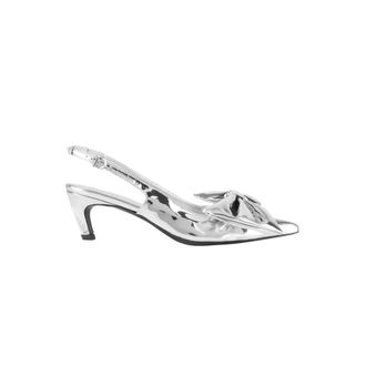 Dante6 Shay Bow Pumps - Dames - Schoenen - Grijs - Maat: 36 EU Leer