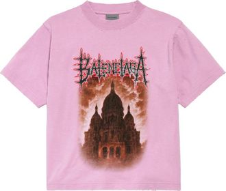 Balenciaga T-Shirts - Dames - T-shirts - Roze - XS - Tops