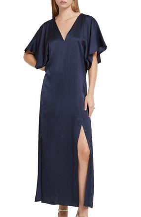 ottod'Ame Viscose Long Dress in Blue at Nordstrom, Size 42 It