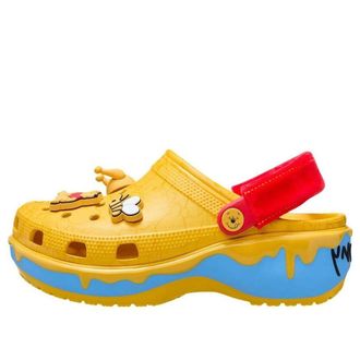Crocs (WMNS) Crocs x Disney Winnie the Pooh Classic Platform Clog Yellow Red 211092-90H
