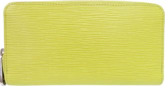 Louis Vuitton Yellow Epi Leather Long Wallet (Bi-Fold) (Pre-Owned)
