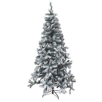 Dea &Aacute;rbol De Navidad sestriere Nevado De 150 Cm - Pvc Con Nieve Esparcida - Base De Metal