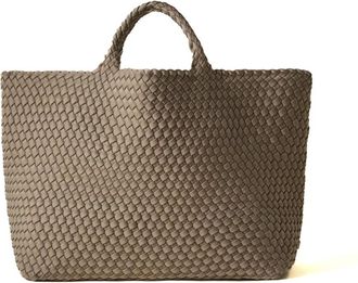Naghedi Shopping Bags, female, Beige, ONE SIZE, St. Barths Large Tote