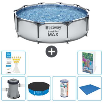 Bestway Piscina Bestway Steel Pro Max Redonda - 305x76 Cm - 7-piezas S341