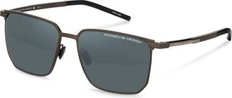 Porsche Design P8976 D731 Mens Sunglasses Brown Size 58