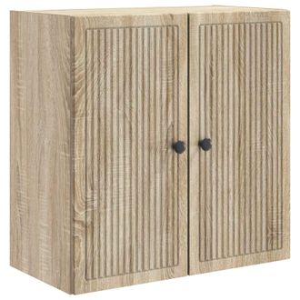 vidaXL Armario De Pared Roble Sonoma 59 X 31 X 60 Cm Vidaxl