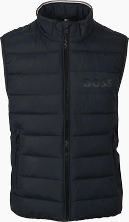 HUGO BOSS Mens Boss Black H CENITO GILET OPEN GREEN - Size: 40