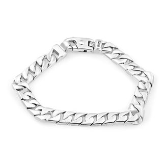 Pompeii3 Mens solid 14k Gold (40gram) or Platinum (65gram) 9mm Link Bracelet 8.5