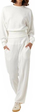 Sundays Vivian Straight Leg Pants In Coconut Milk