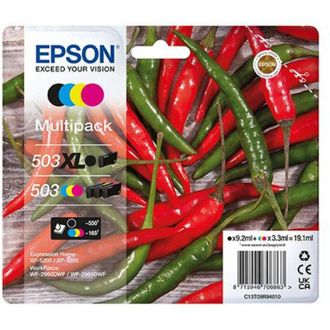 Epson Multipack 4 Colors 503 Xl Blackstd Cmy