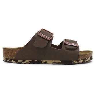 Birkenstock Arizona Kids Synthetic Kids Comfort Sandals - Sandwashed Brown - Size:UK 11.5